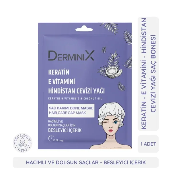 Derminix Hair Care Mask Keratin And Vitamin E 50 g