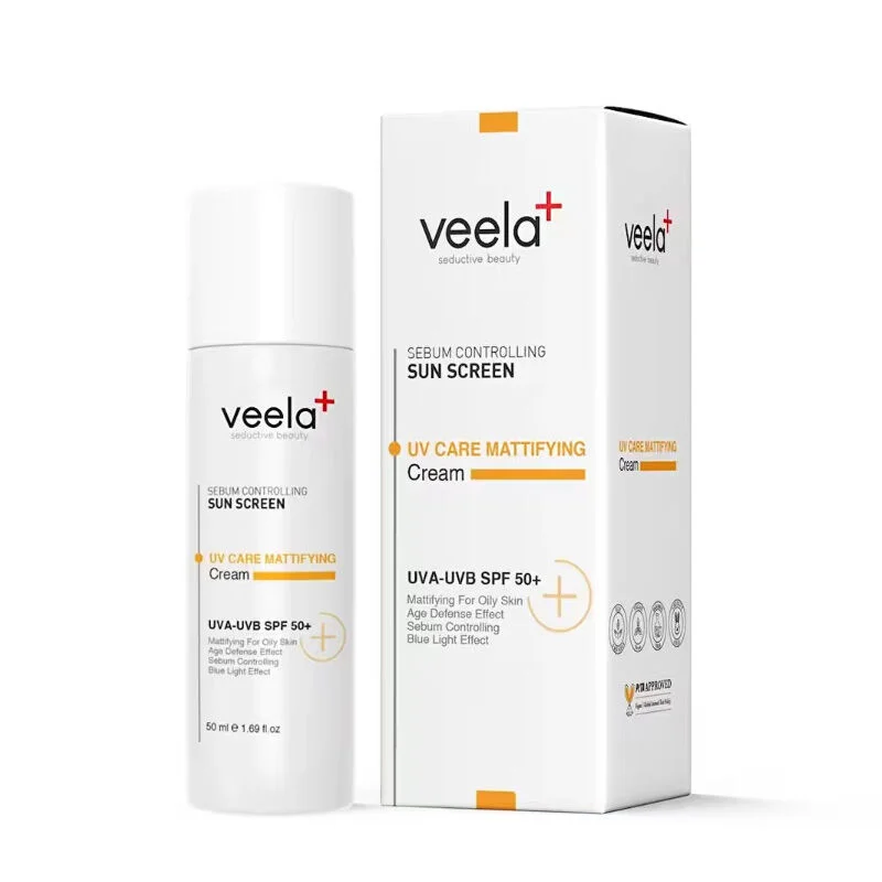 Veela High Protection Factor Mattifying Sun Cream 50+ Spf 50 ml