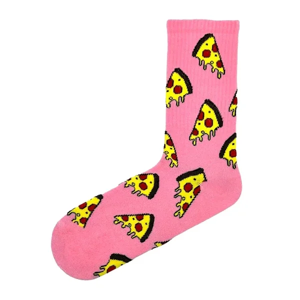 Carnaval Socks Pizza Printed