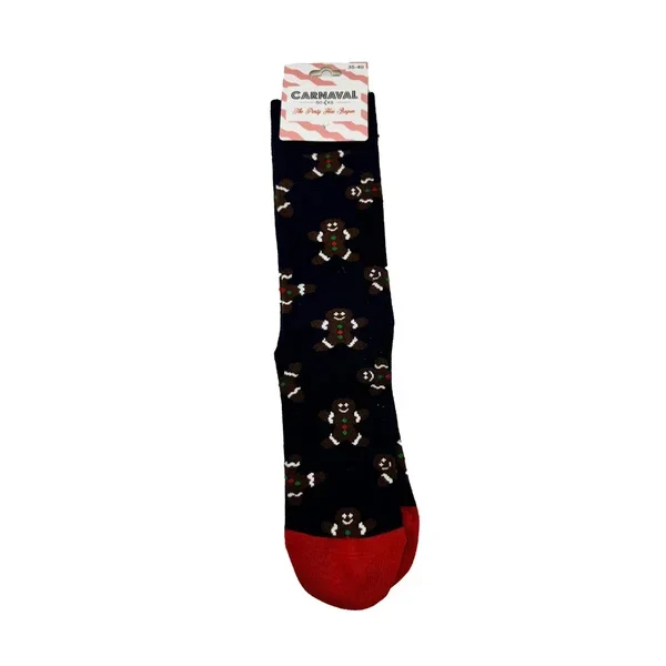 Carnaval Socks Cookie Pattern Long