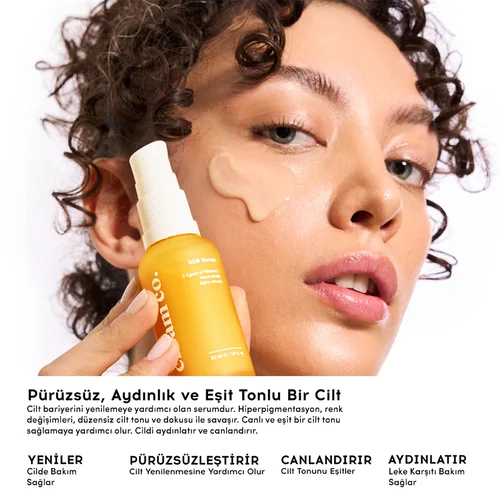 Cream Co. SOS Serum 30ml - Hydratisierende Hautrettungsformel