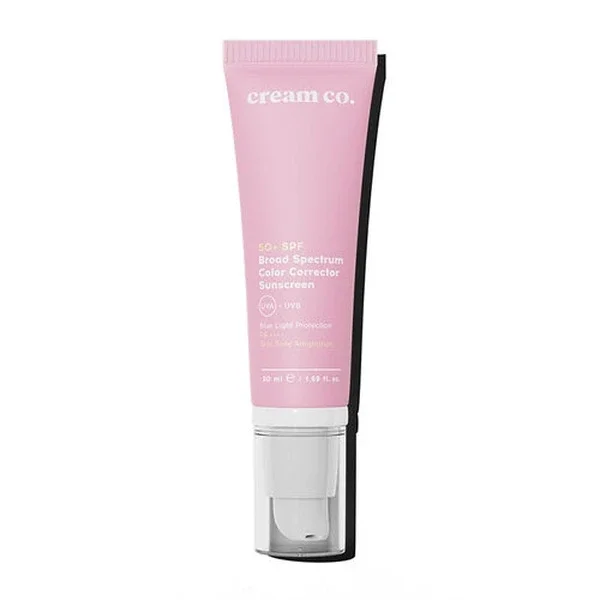 Cream Co. SPF 50 Color Corrector Sunscreen 50ml - Broad Spectrum