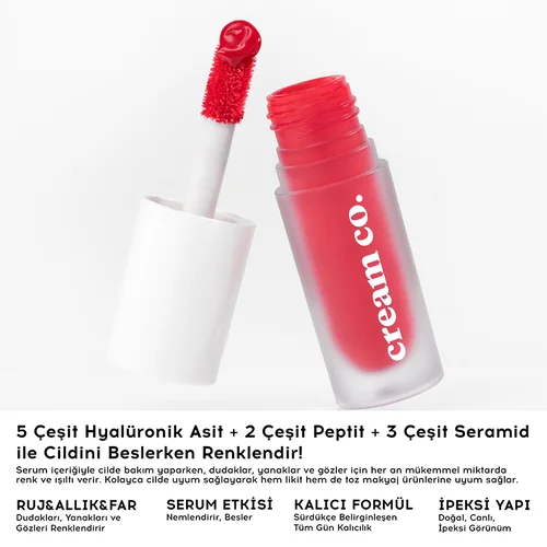 Cream Co Glow Tint 5 ml - 501 deep Red
