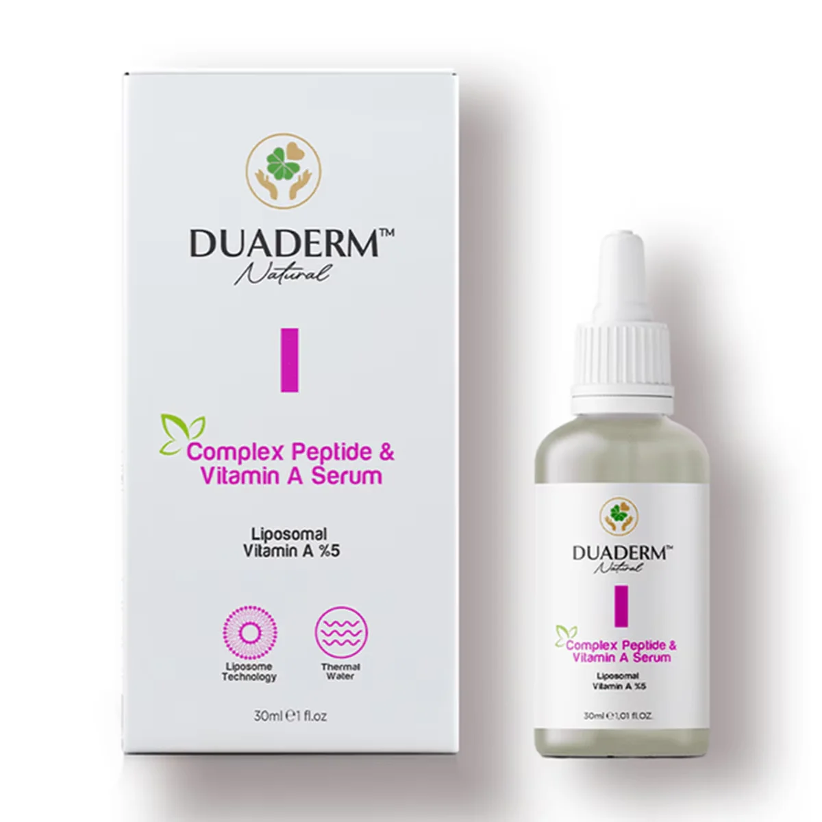 Duaderm Peptid- und Vitamin A-Serum 30ml