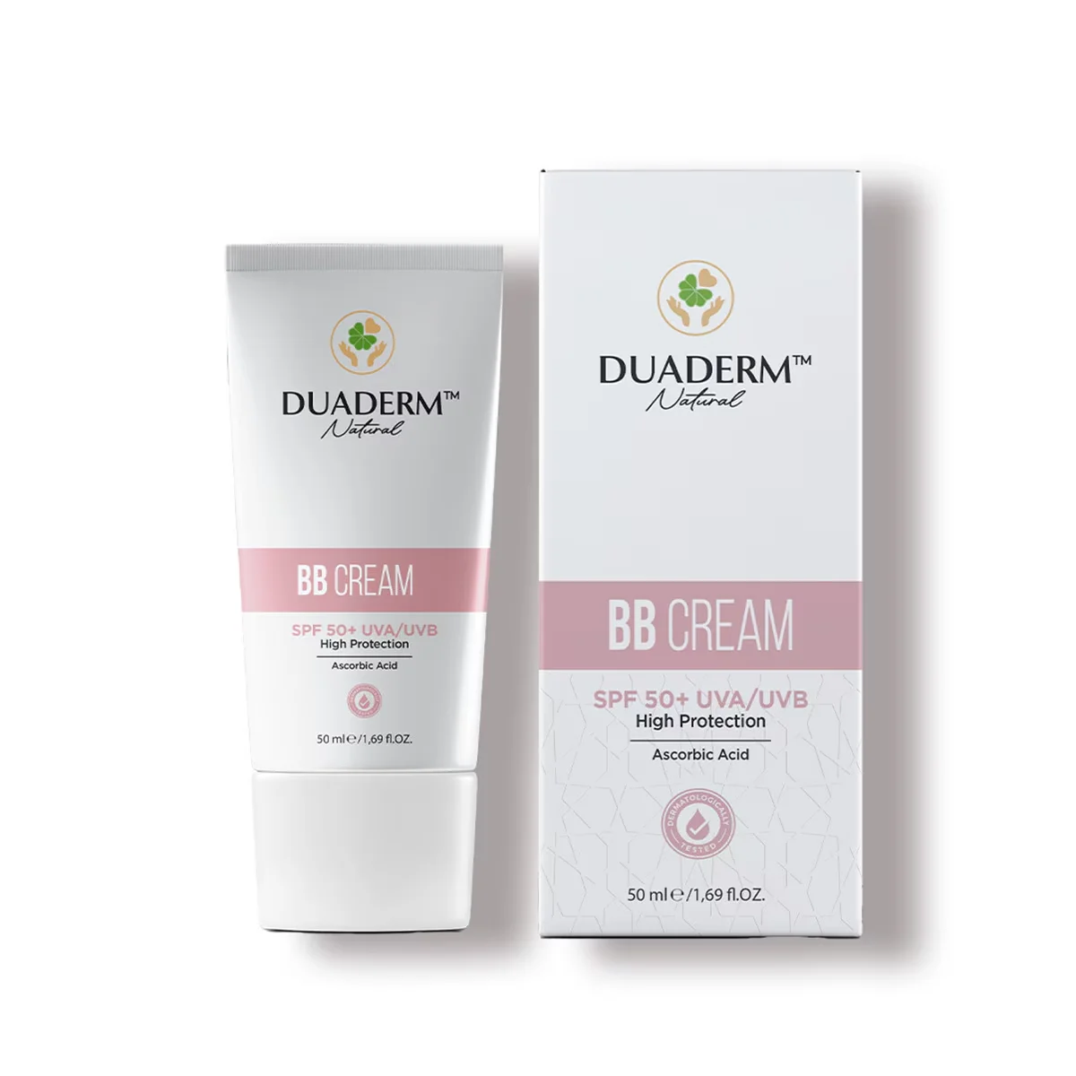 Duaderm BB Cream SPF 50 - Hydratisierend 50ml für alle Hauttypen