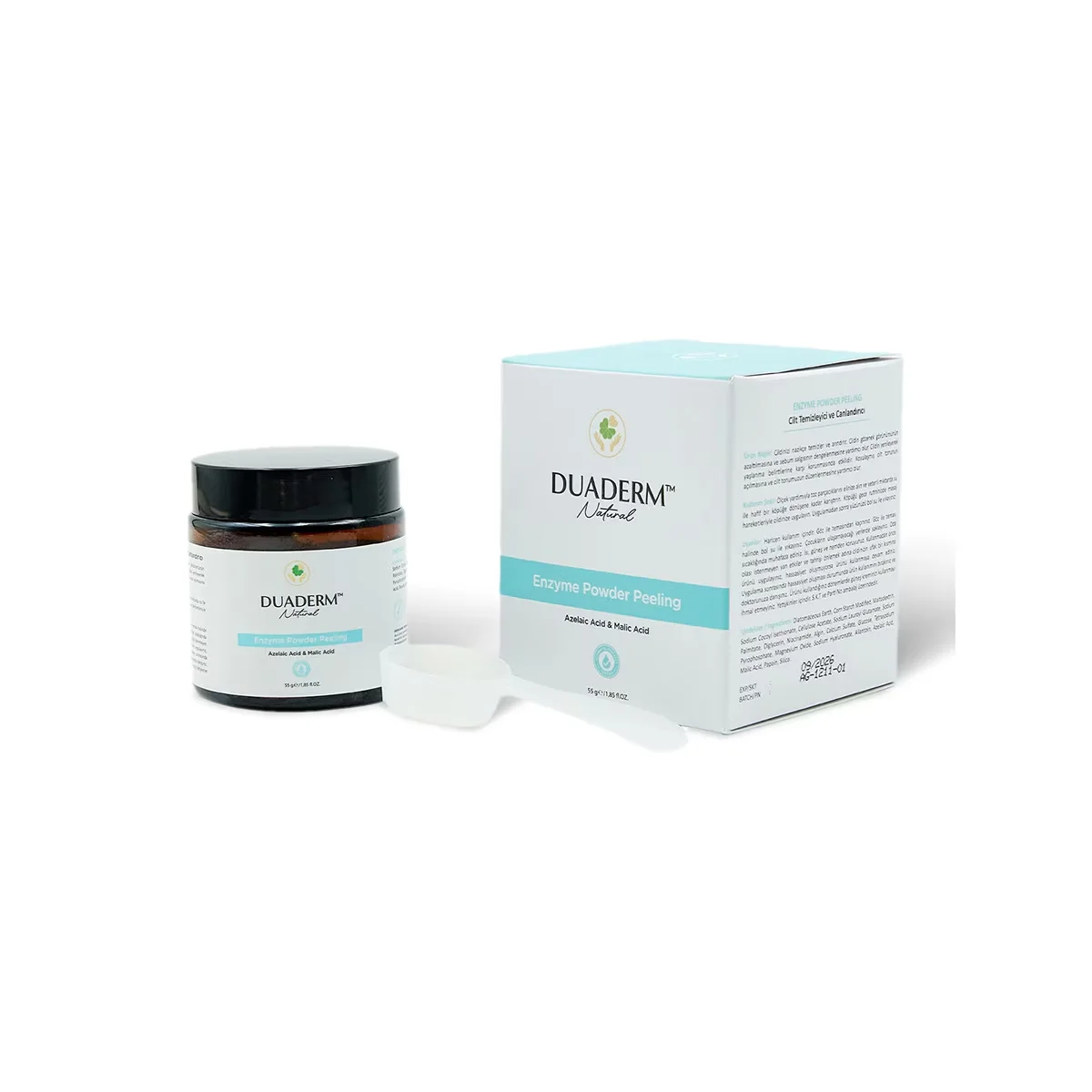 Duaderm Enzym-Pulverpeeling - reinigend & aufhellend 55g
