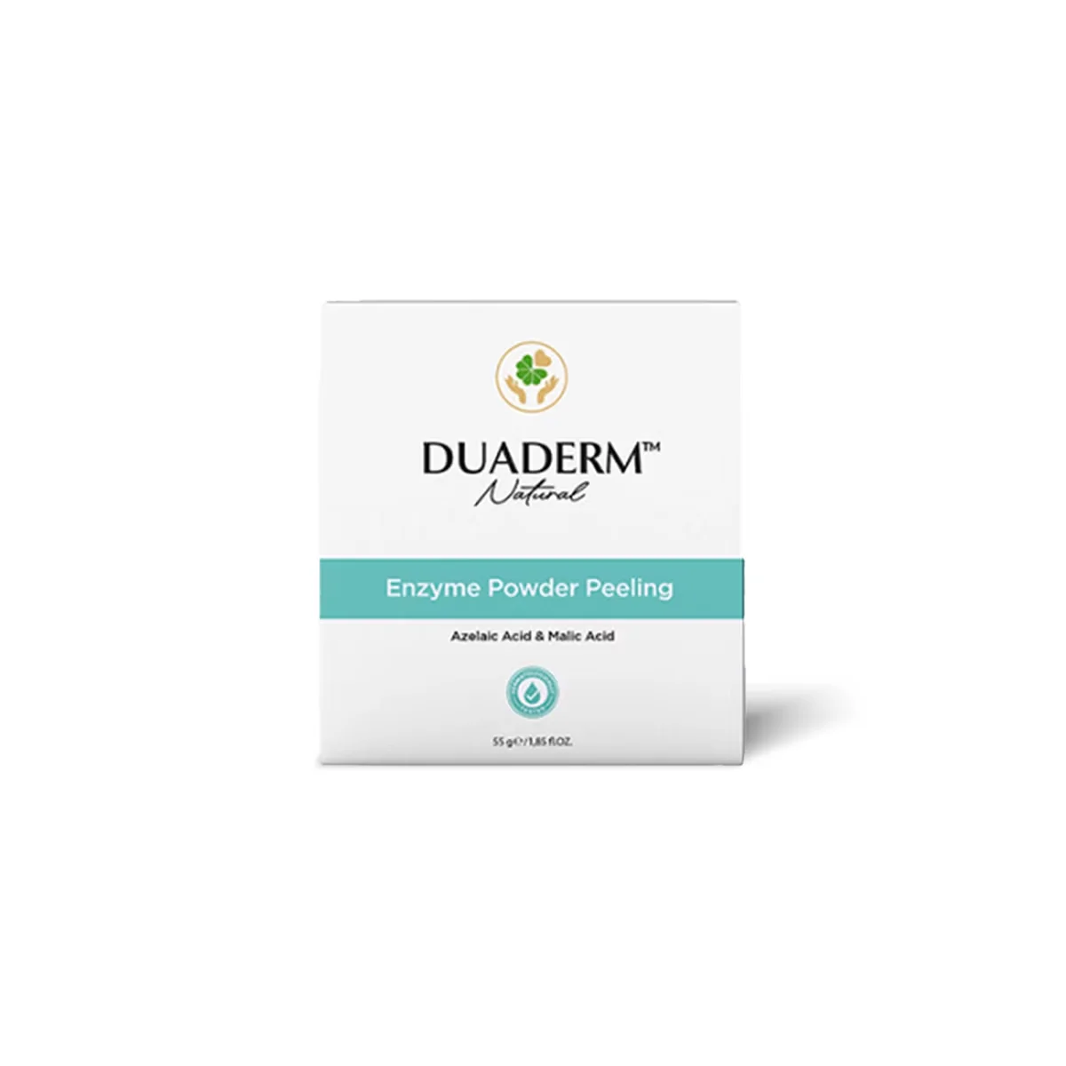 Duaderm مسحوق تقشير إنزيمي منقي ومفتح للبشرة من دواديرم، 55 غرام