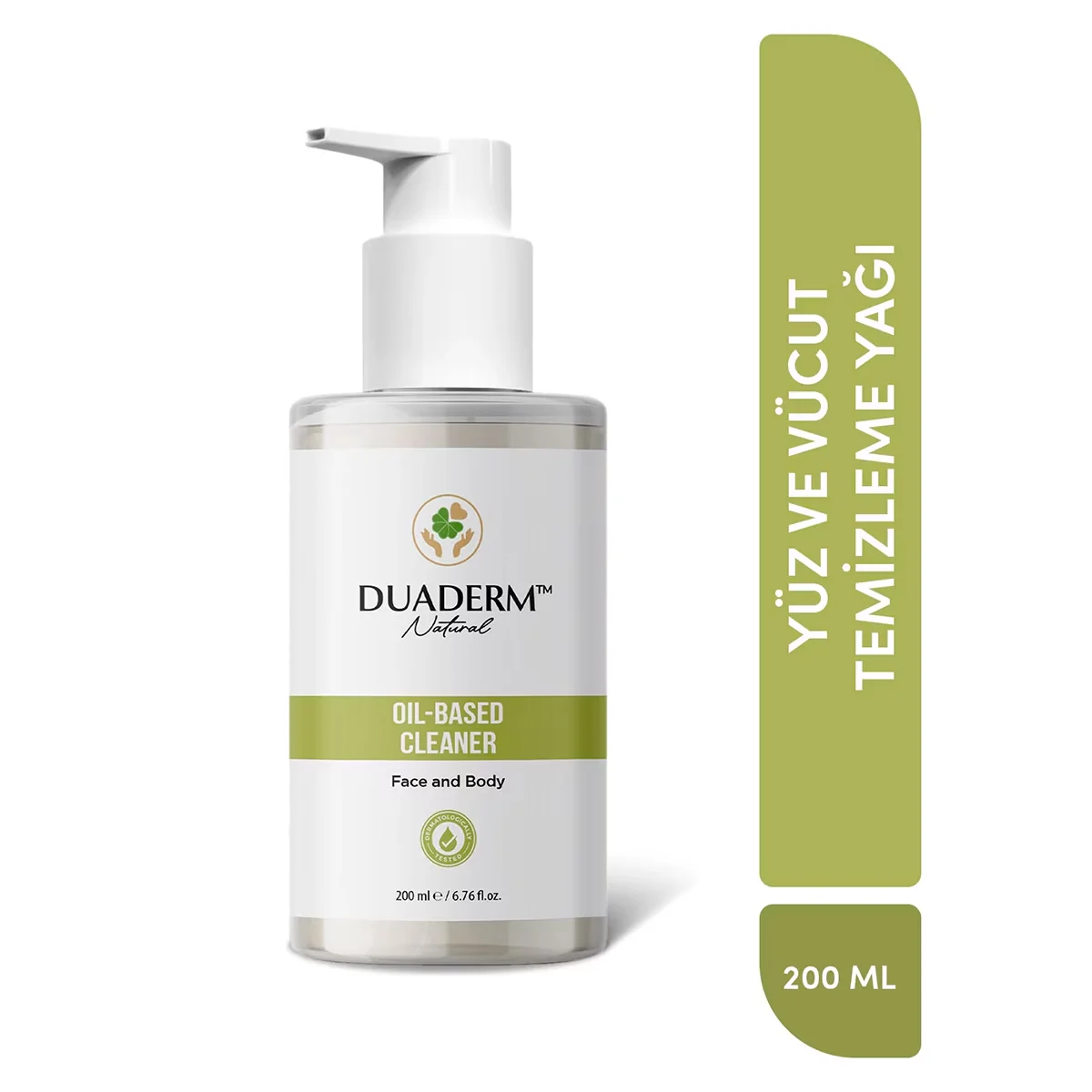 Duaderm 200ml ölbasierter Reiniger für alle Hauttypen