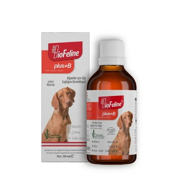 Biofeline Plus Multivitamin Drops for Healthy Dog Skin 50ml
