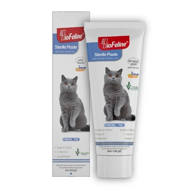 Biofeline Sterilized Cat Multivitamin Paste - 100g Health Boost