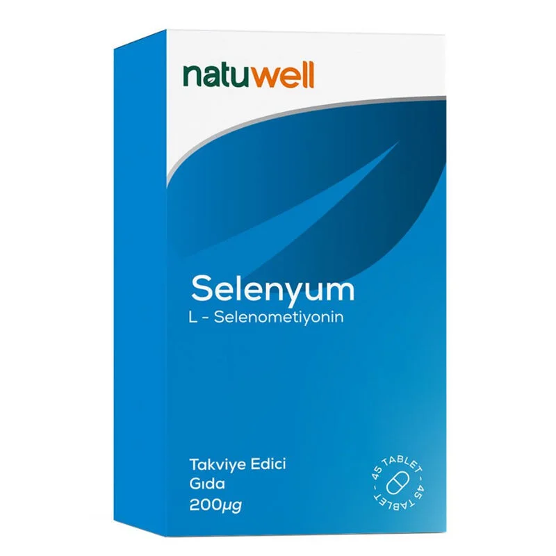 Natuwell Selenium 200 Μg 45 tablets