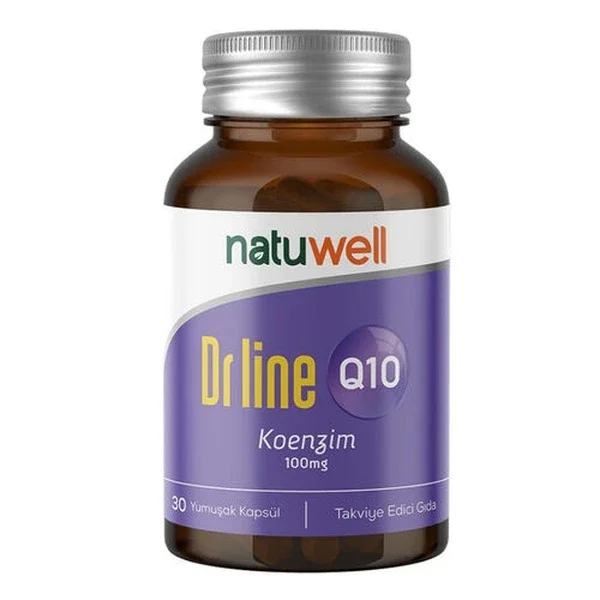 Natuwell Drline Coenzyme Q10 food Supplement 30 capsules