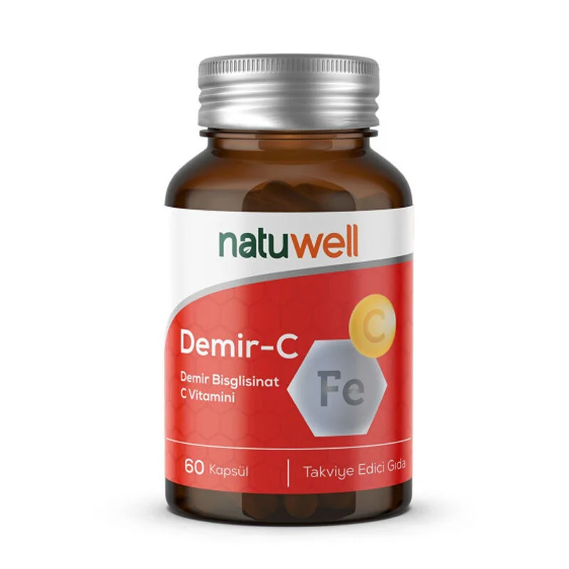 Natuwell Iron C Food Supplement 60 capsules