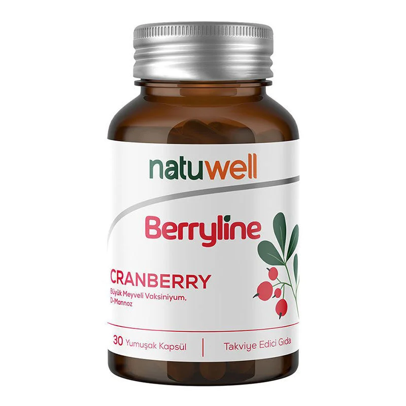 Natuwell Berryline Cranberry 30 softgels