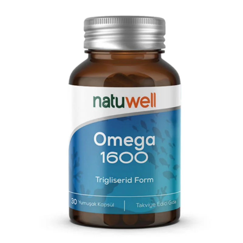 Natuwell Omega 1600 food Supplement 30 softgels