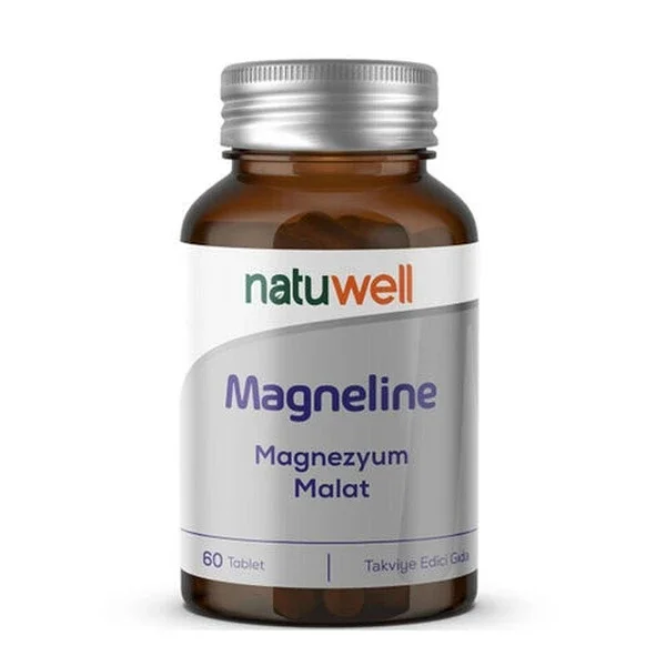 Natuwell Magneline Magnesium Malate Supplementary Food 60 tablets