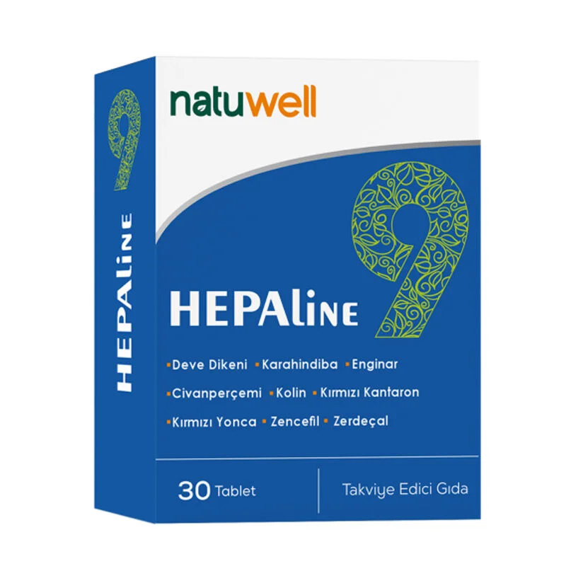 Natuwell Hepaline 9 food Supplement 30 tablets