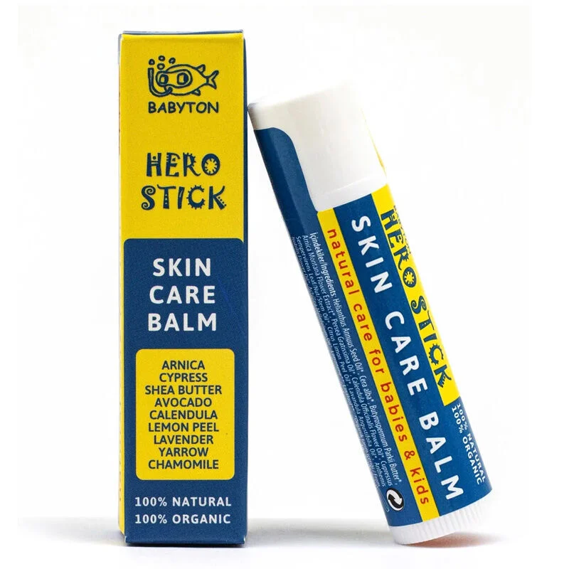 Babyton Hero Stick 5 ml - Beruhigende Linderung für die Haut des Babys
