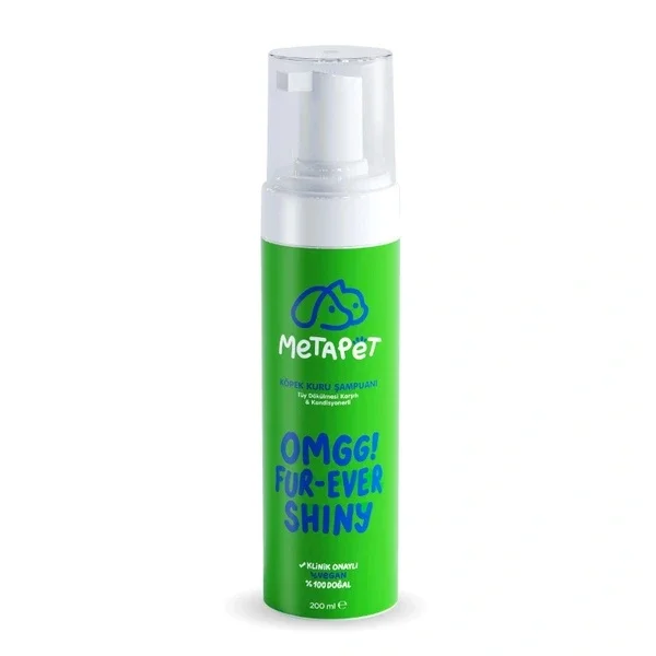 Metapet Dog Hair Health Dry Foam Shampoo (natural & Anti-hair Loss & Preventive Care) 200 ml