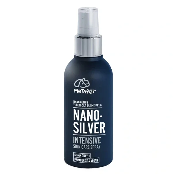 Metapet Pet Nano Silver Intensive Skin Care Spray 150 ml (eye, Ear And Mouth Care)