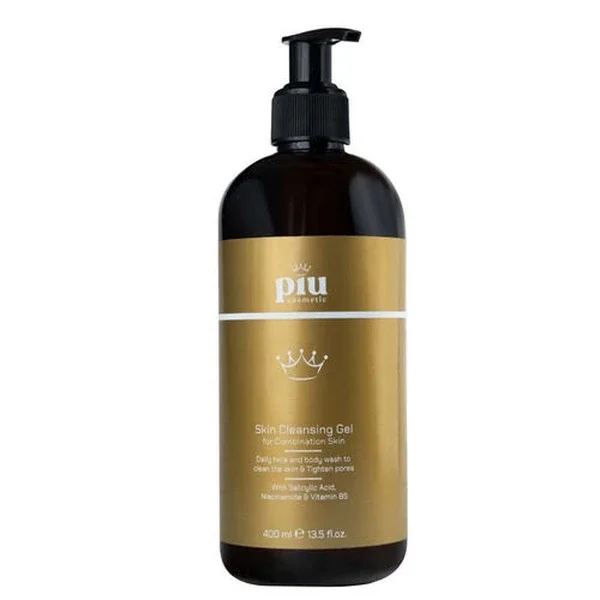 Piu Cosmetic Smoothing Face Wash Gel For Combination And Oily Skin 400 ml