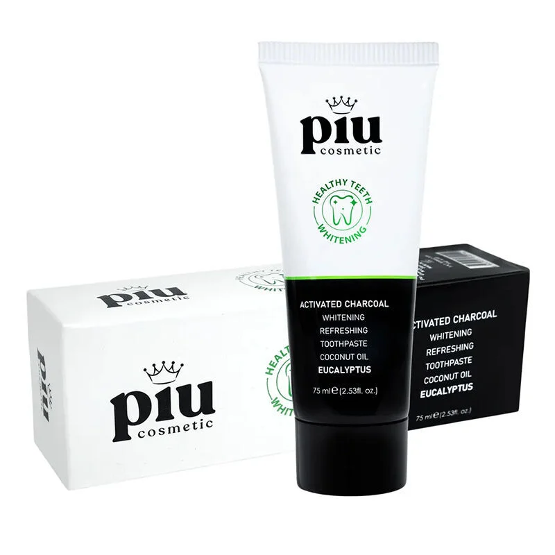 Piu Cosmetic Active Carbon Toothpaste 75 ml