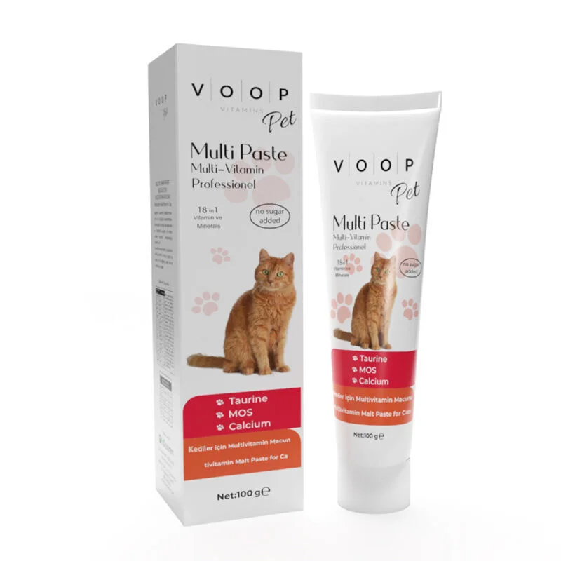Voop Pet Cat Immune System Supporting Multivitamin Paste 100 gr