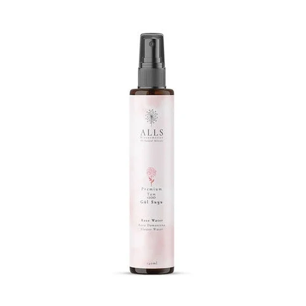 Alls Biocosmetics Natural Rose Water 140ml - Pure & Refreshing