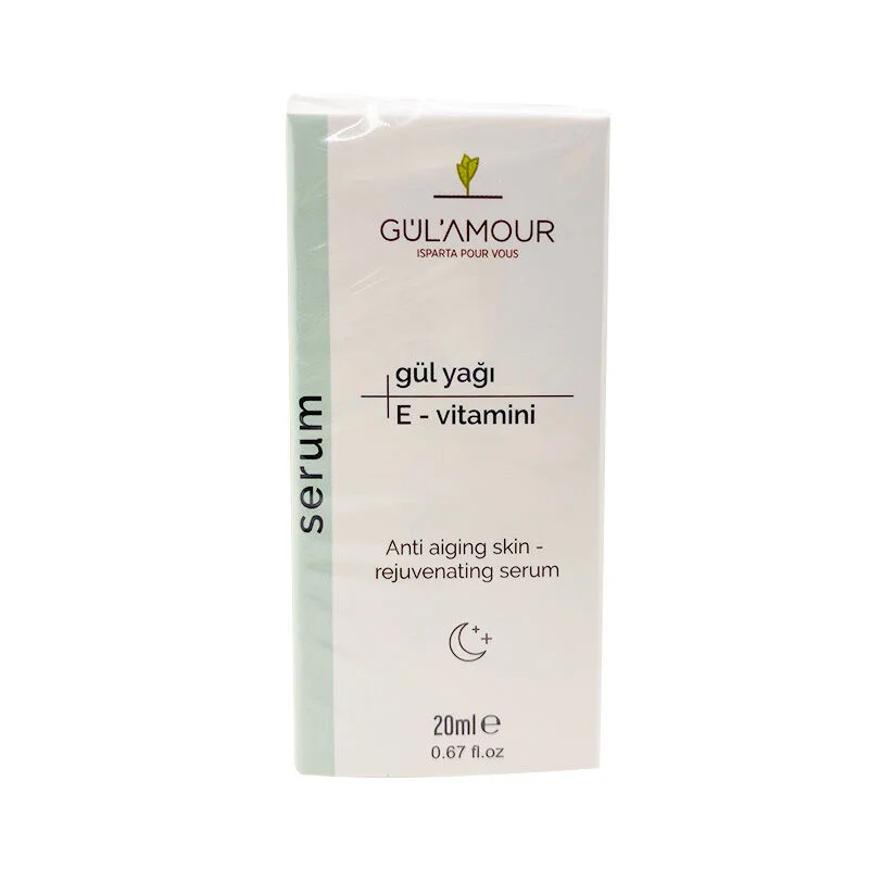 Сыворотка Gülamour с маслом розы и витамином E 20 мл