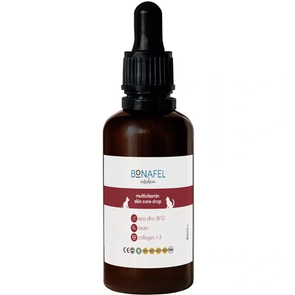 Bonafel Omega-3 Fish Oil Skin & Coat Drops for Pets 50ml