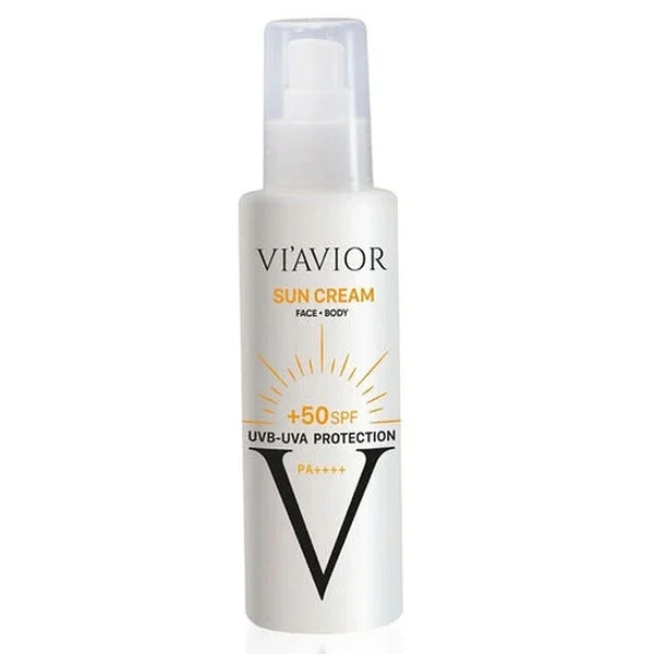 Viavior Sun Cream 50 spf Sunscreen Face And Body Cream 150 ml