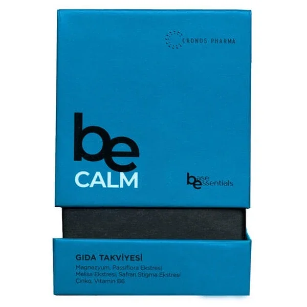 Cronos Pharma Be Calm Food Supplement 30 herbal Capsules