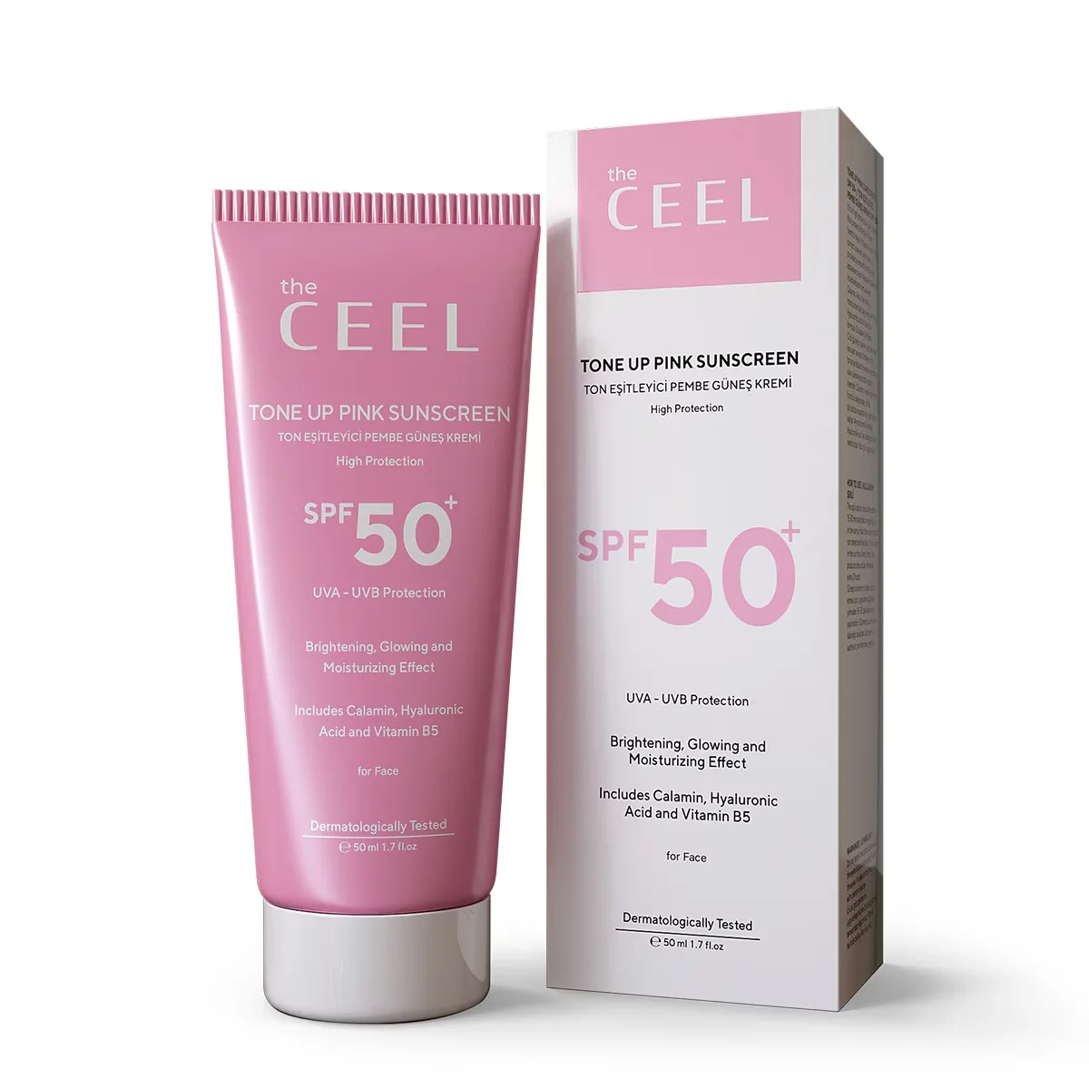 The Ceel Tone Equalizer Spf50 pink Sunscreen 50 ml