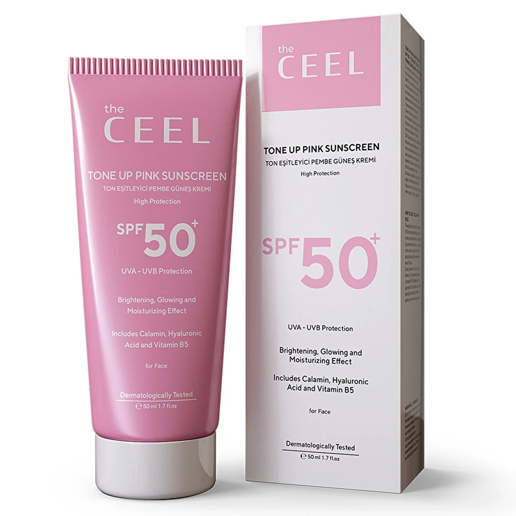 Солнцезащитный крем The Ceel Tone Equalizer SPF50 розовый 50 мл