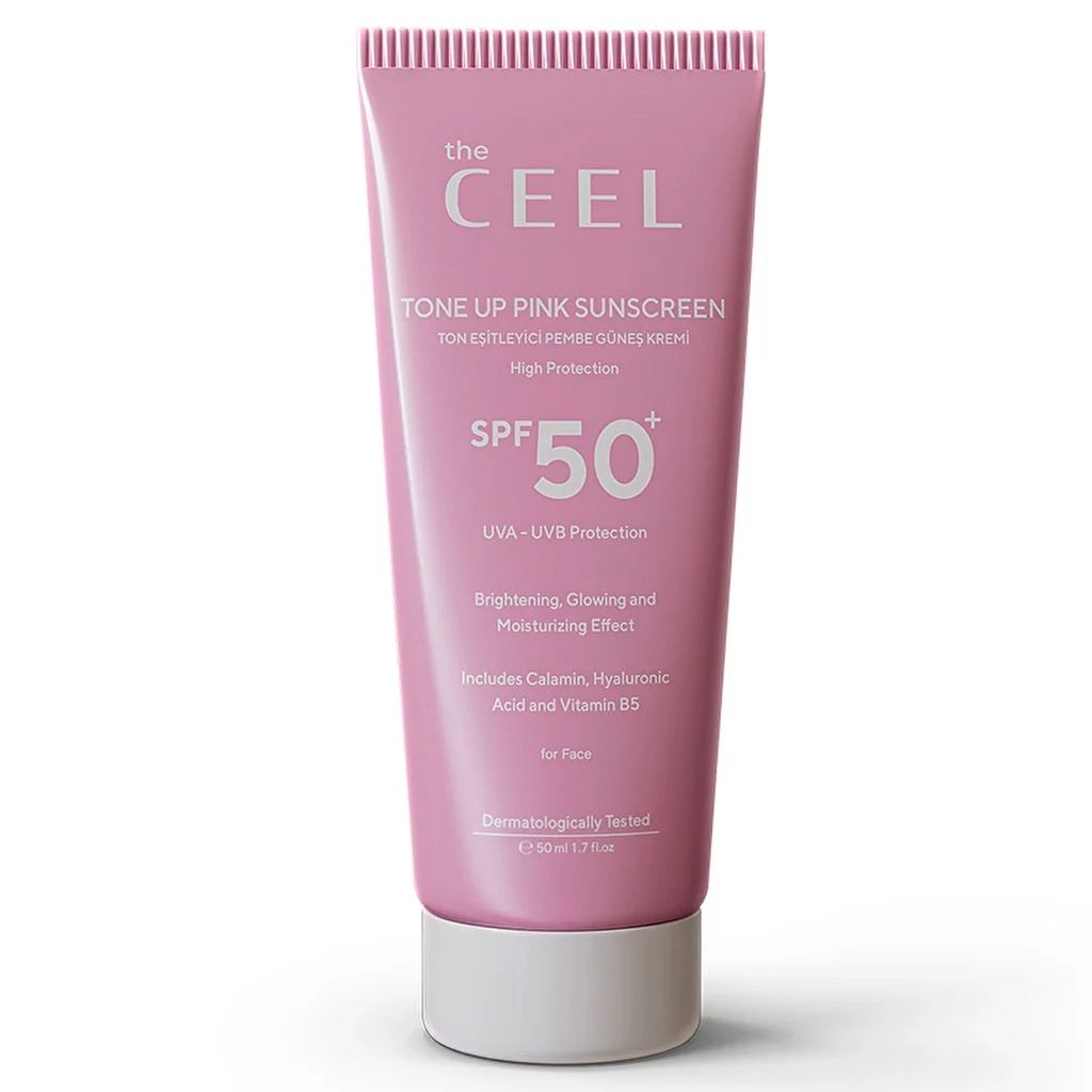 Солнцезащитный крем The Ceel Tone Equalizer SPF50 розовый 50 мл