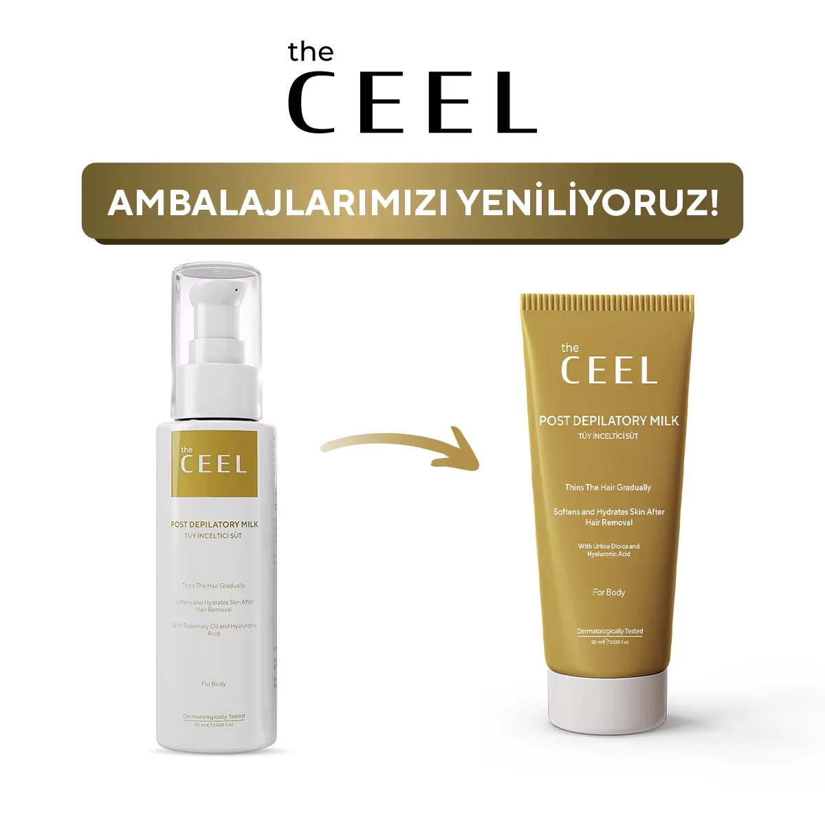 The Ceel Hair Thinning Milk 60 ml