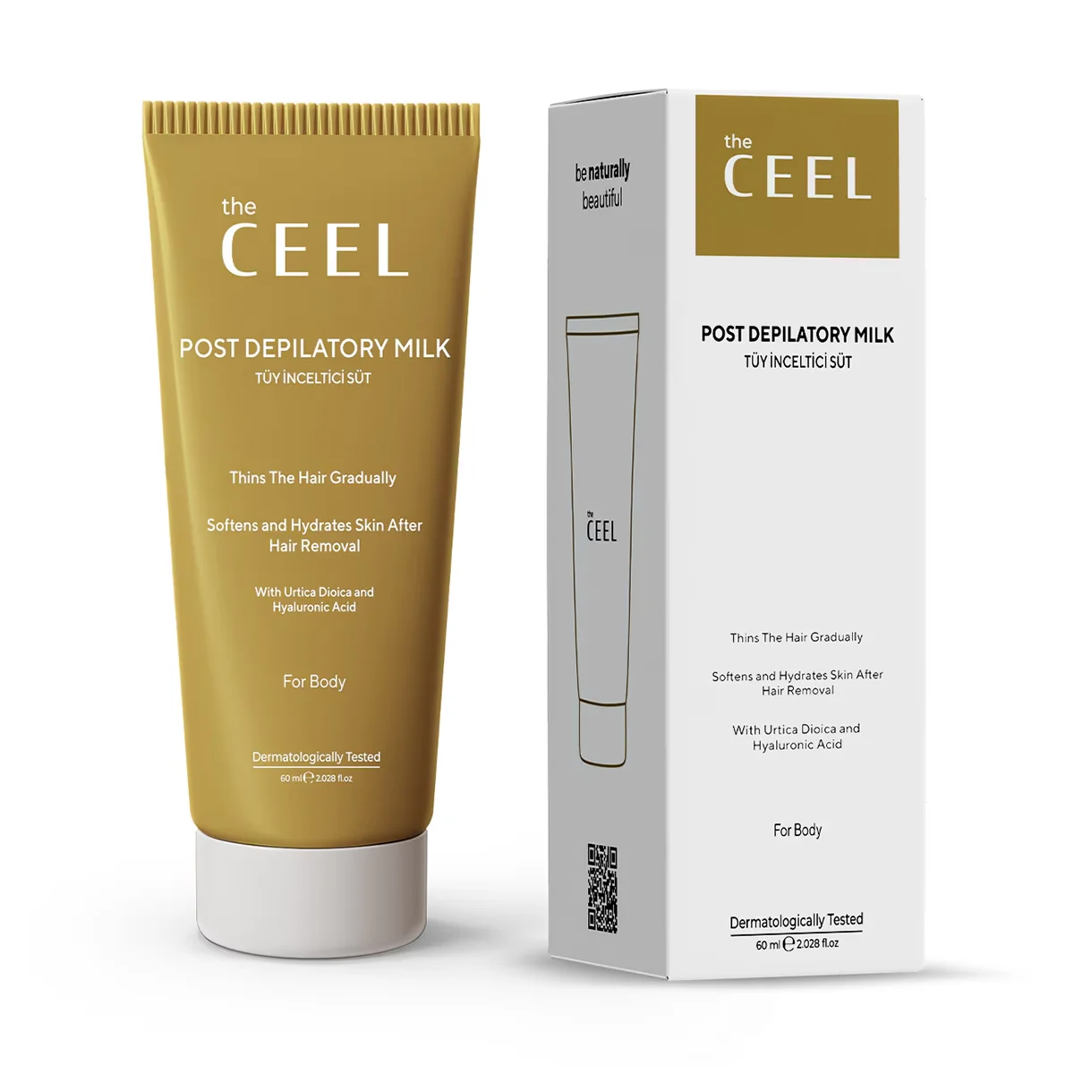 Die Ceel Haarverdünnungsmilch für glatte, jugendliche Haut 60ml