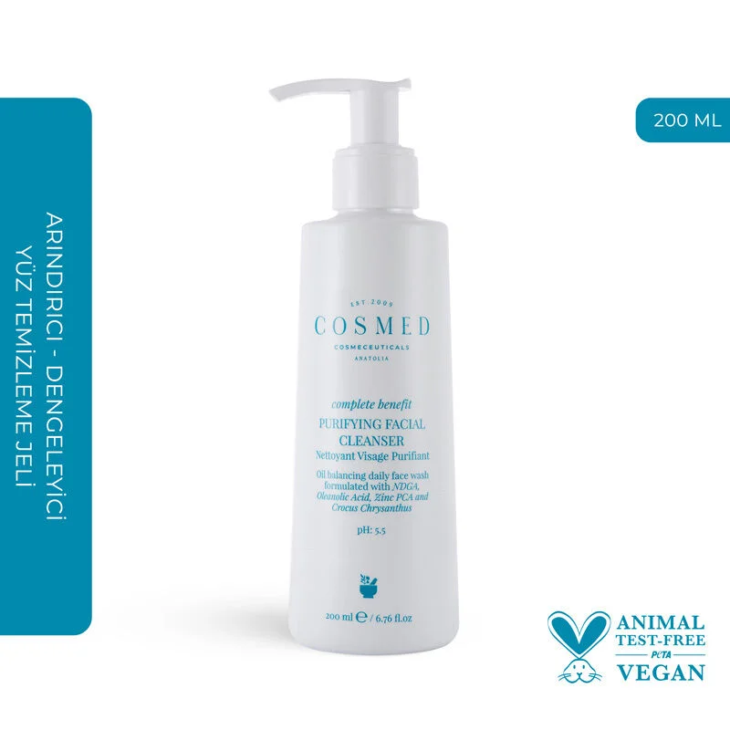 Cosmed Komplett Reinigungs-Gesichtsreiniger 200ml