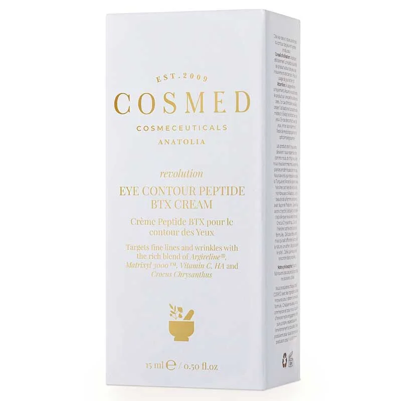 Cosmed Revolution Eye Contour Peptide Btx Cream 15 ml