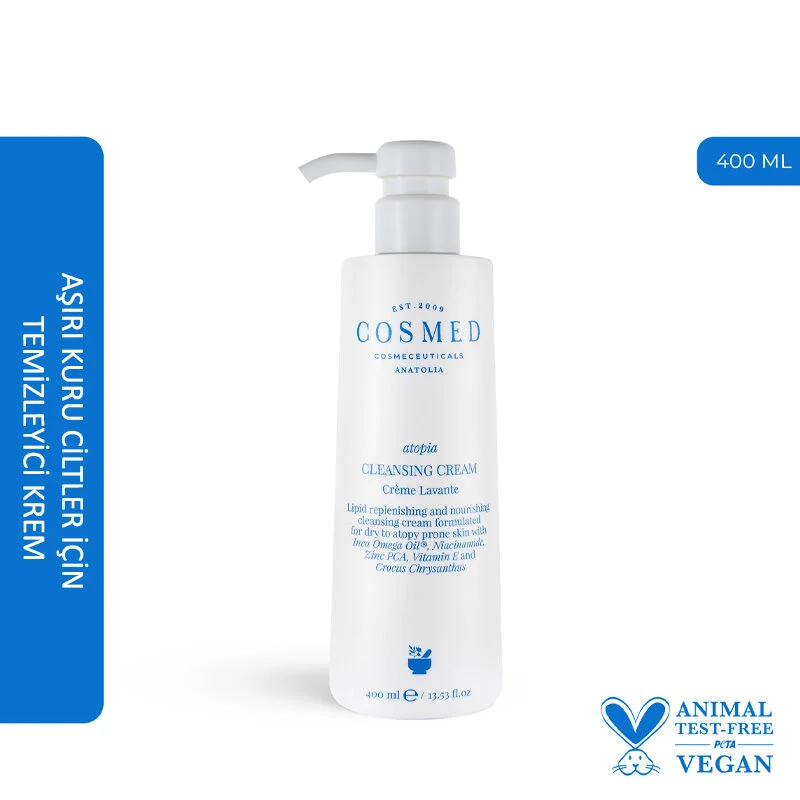 Cosmed Atopia 400ml Reinigungscreme für empfindliche Haut