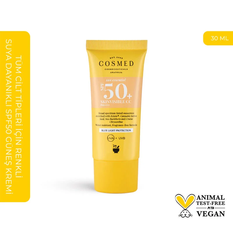 Cosmed Sun Essential Spf50+ Skinvisible cc Cream 30 ml
