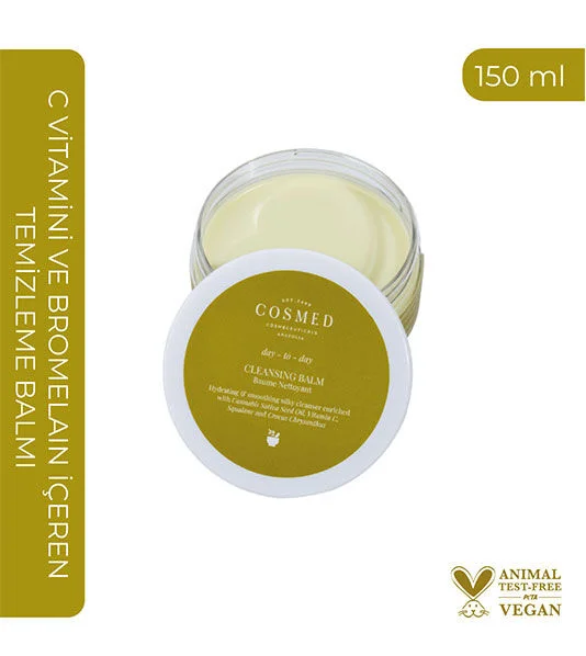 Cosmed Day To Day Cleansing Balm With Vitamin C And Bromelain 150 ml