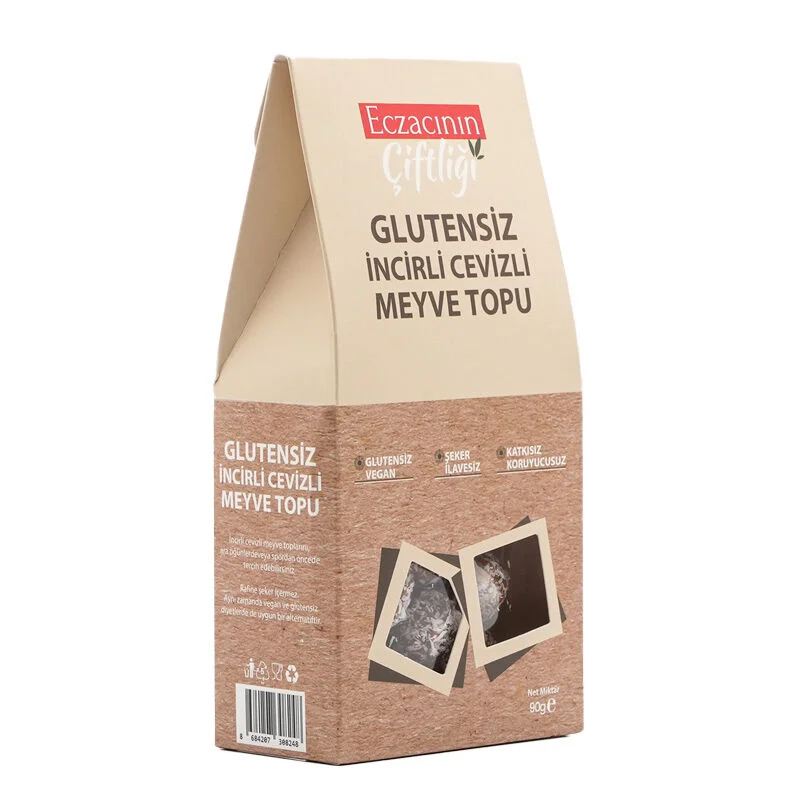 Eczacının Çiftliği Apothecary's Farm Gluten-free Fig And Walnut Fruit Ball 90 gr