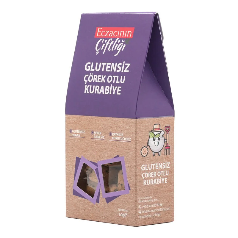 Glutenfreie Schwarzkümmelkekse 50g