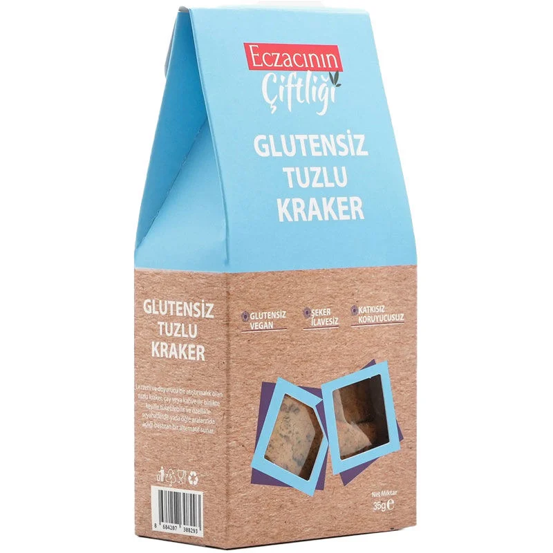 Eczacının Çiftliği Apothecary's Farm Gluten Free Saltine Crackers 35 g