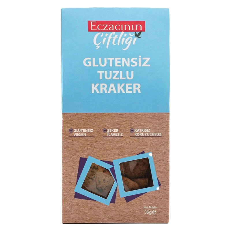 Eczacının Çiftliği Apothecary's Farm Gluten Free Saltine Crackers 35 g
