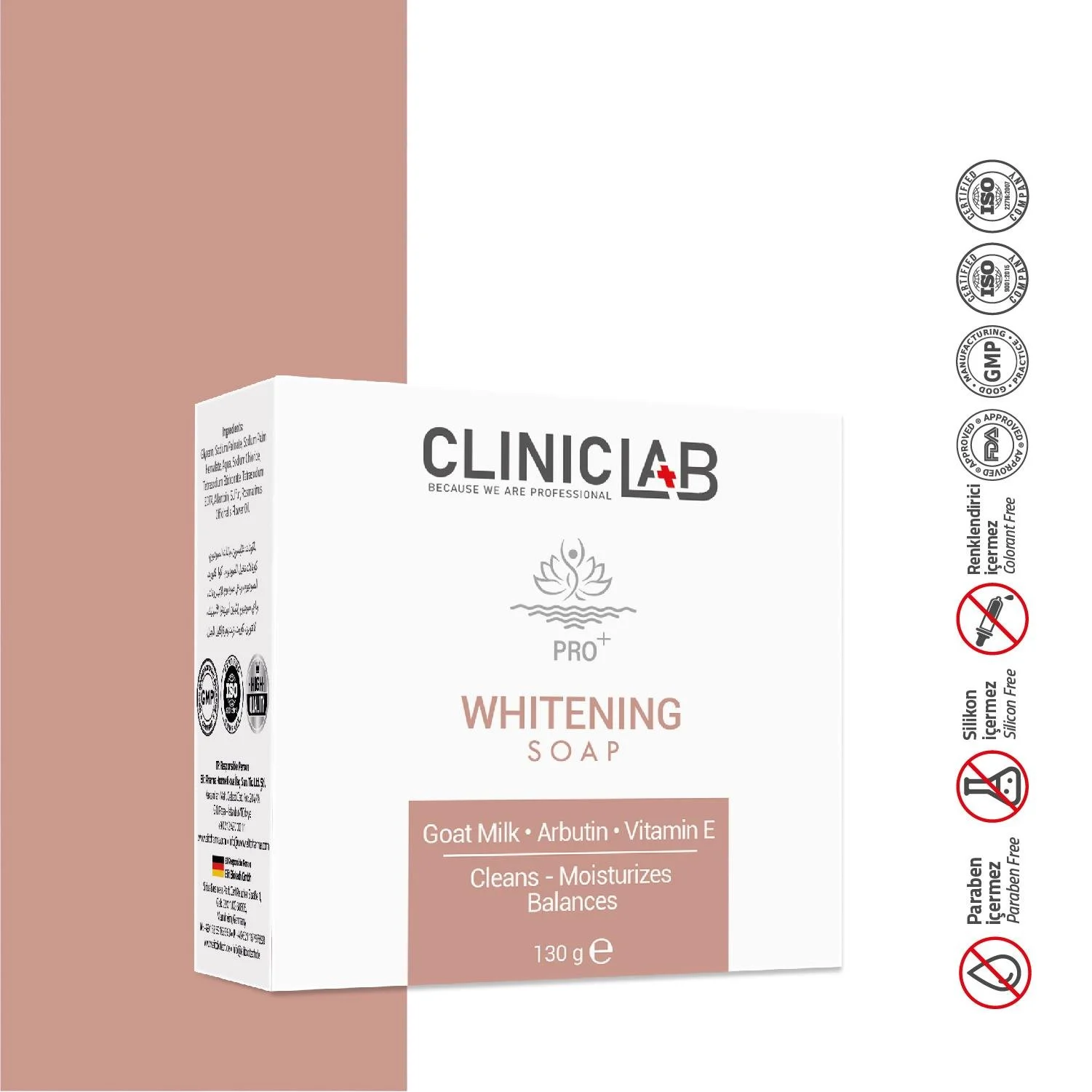 Cliniclab Whitening Soap 130 g