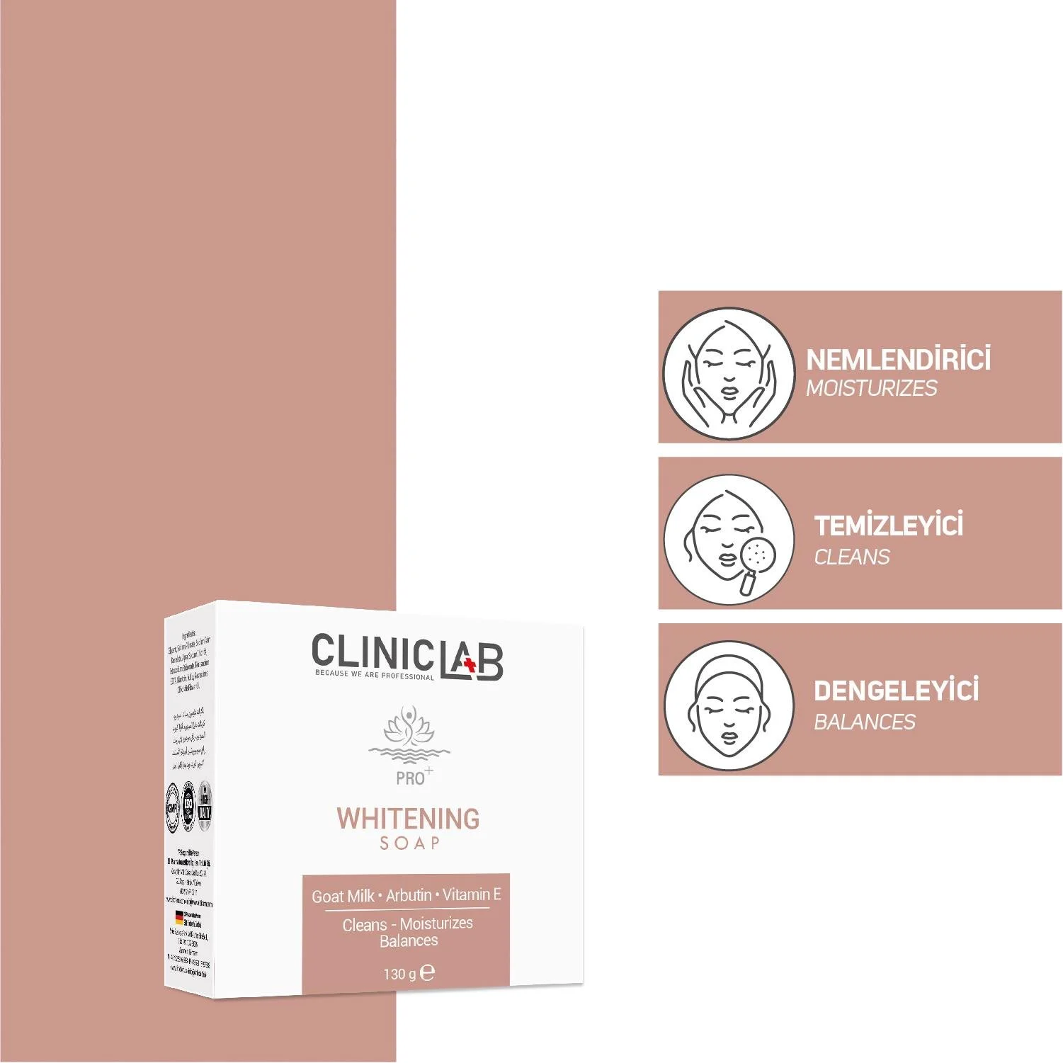 Cliniclab Whitening Soap 130 g