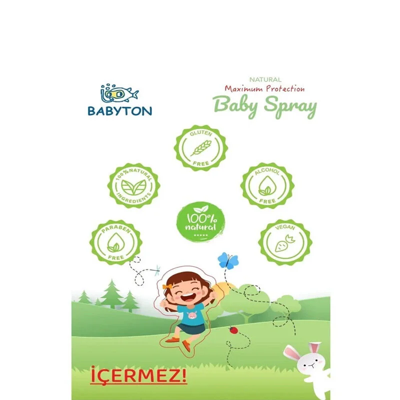 Babyton Bio Körper Schutzspray - 100ml