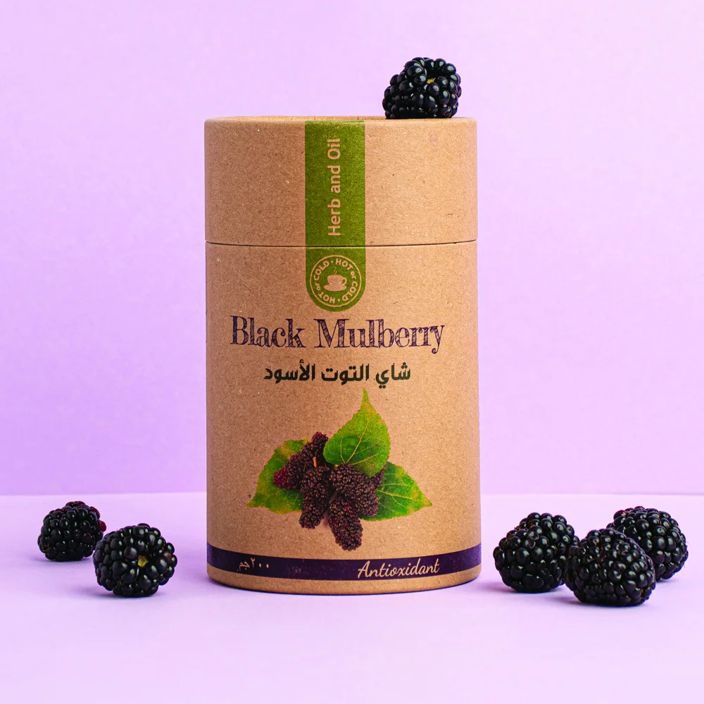 Herbal Black Mulberry Tea from Herb & Oil